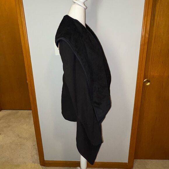 Lululemon Presence of Mind fleece wrap open front waterfall jacket size 10 - Picture 4 of 10